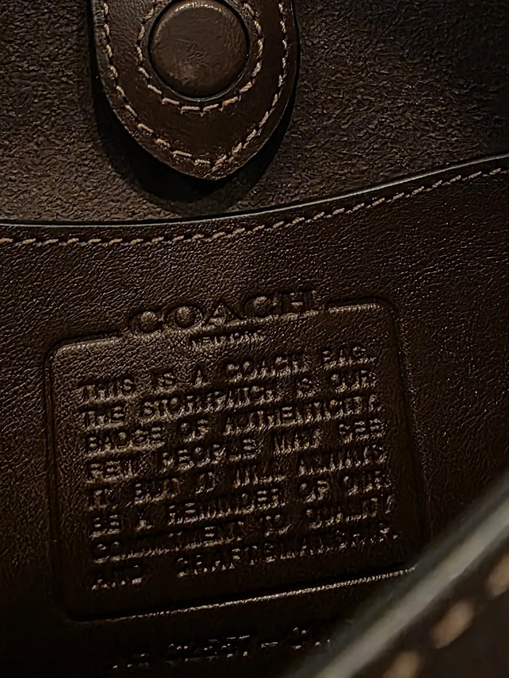 Coach Women's Maple Brooklyn 23 Leather Crossbody - Picture 3 of 8